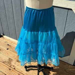 Blue malcomodes petticoat size xl